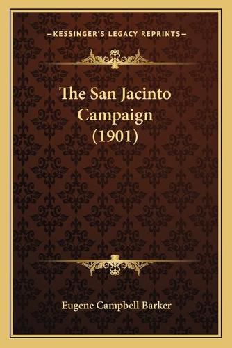 The San Jacinto Campaign (1901)