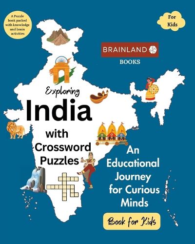 Cover image for Exploring India with Crossword Puzzles - An Educational Journey for Curious Minds