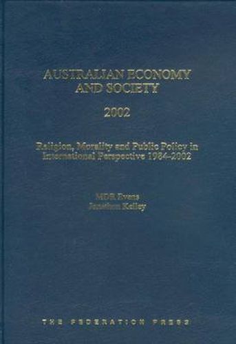 Cover image for Australian Economy and Society 2002