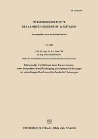 Cover image for Klarung Der Verhaltnisse Beim Bremsvorgang Unter Besonderer Berucksichtigung Der Rattererscheinungen an Vierachsigen Grossraum-Strassenbahn-Triebwagen