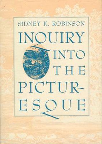 Cover image for Inquiry into the Picturesque