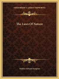 Cover image for The Laws of Nature