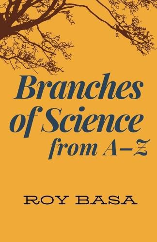 Cover image for Branches Of Science From A - Z