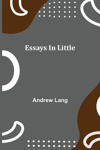 Cover image for Essays in Little