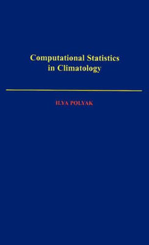 Cover image for Computational Statistics in Climatology