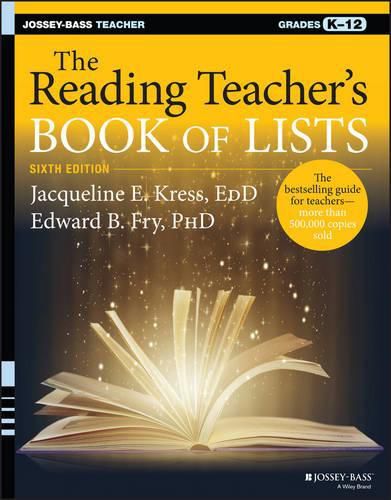 Cover image for The Reading Teacher's Book of Lists