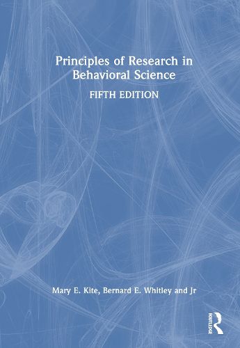 Principles of Research in Behavioral Science