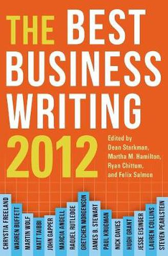 Cover image for The Best Business Writing 2012