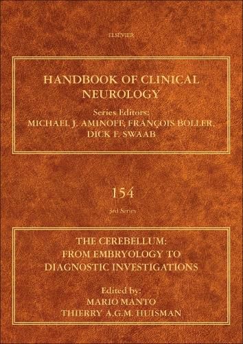 Cover image for The Cerebellum: From Embryology to Diagnostic Investigations: Handbook of Clinical Neurology Series