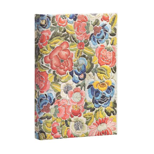 Cover image for Pear Garden (Peking Opera Embroidery) Mini Lined Hardcover Journal