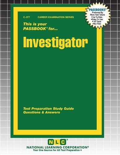 Cover image for Investigator