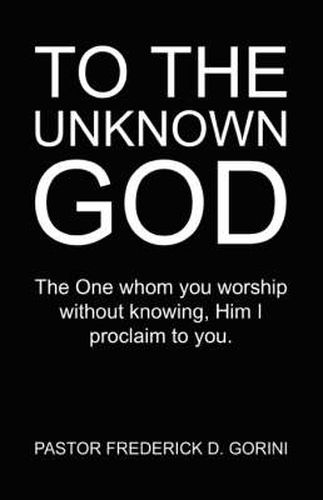 Cover image for To the Unknown God