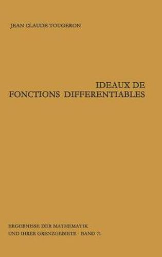 Cover image for Ideaux de Fonctions Differentiables