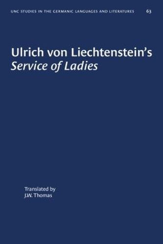 Cover image for Ulrich von Liechtenstein's Service of Ladies