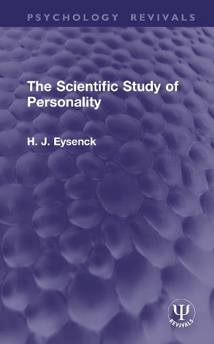 Cover image for The Scientific Study of Personality