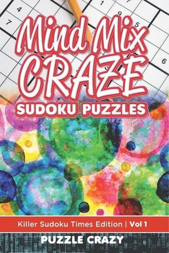Cover image for Mind Mix Craze Sudoku Puzzles Vol 1