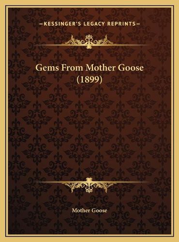 Cover image for Gems from Mother Goose (1899)