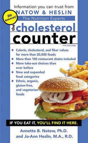 Cover image for The Cholesterol Counter: 7th Edition