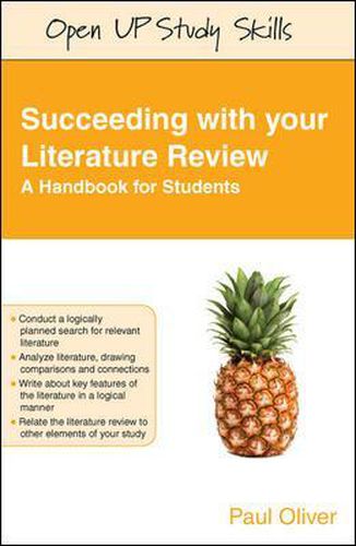 Cover image for Succeeding with your Literature Review: A Handbook for Students