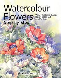 Cover image for Watercolour Flowers Step-by-Step