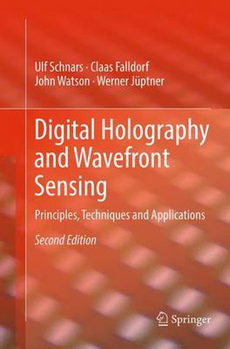 Cover image for Digital Holography and Wavefront Sensing: Principles, Techniques and Applications