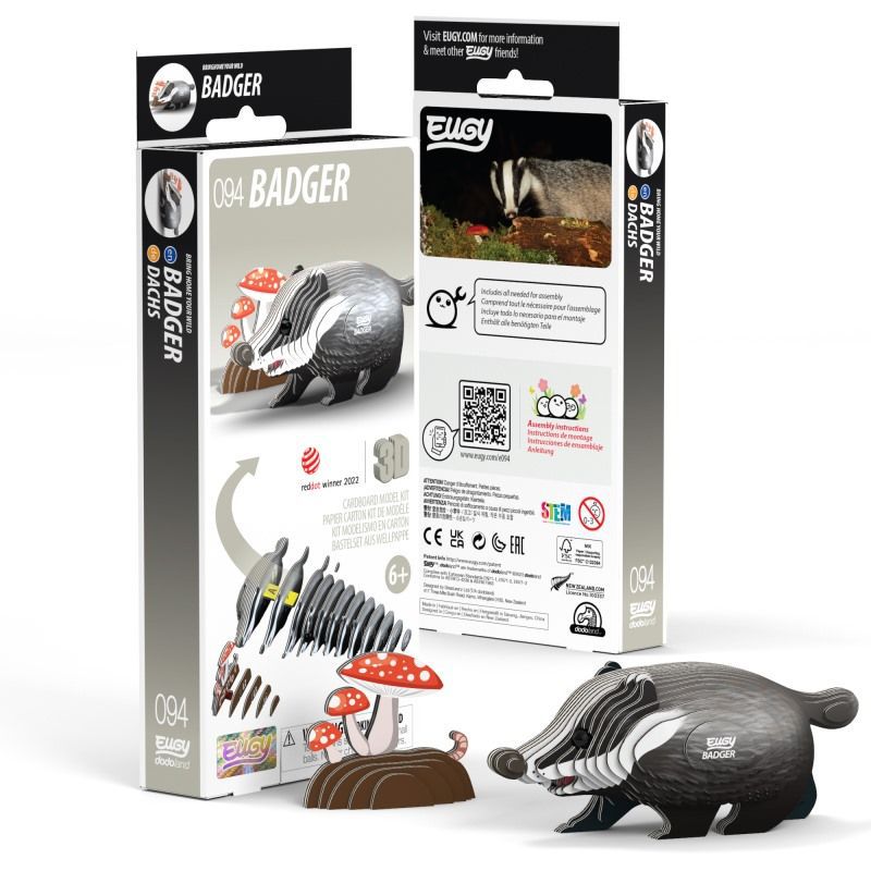 Badger Animal Puzzle 