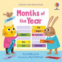 Cover image for Little Board Books Months of the Year