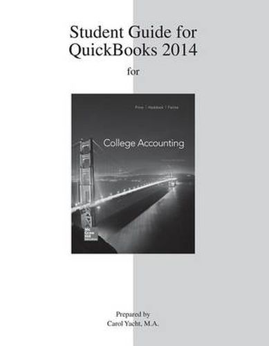 Student Guide for QuickBooks 2014 with Templates