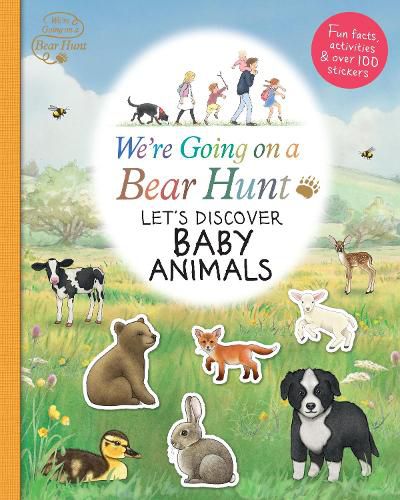 Cover image for We're Going on a Bear Hunt: Let's Discover Baby Animals