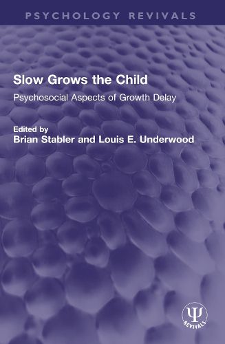 Cover image for Slow Grows the Child