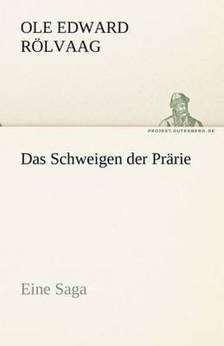 Cover image for Das Schweigen Der Prarie