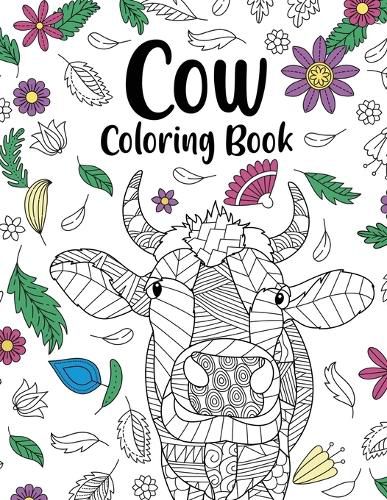 Cover image for Cow Coloring Book
