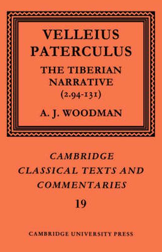Cover image for Paterculus: The Tiberian Narrative