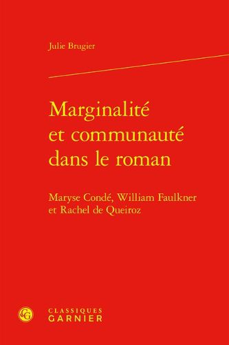 Cover image for Marginalite Et Communaute Dans Le Roman