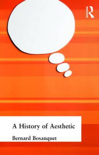 Cover image for A History of Aesthetic