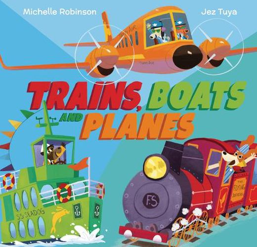 Cover image for Trains, Boats, and Planes