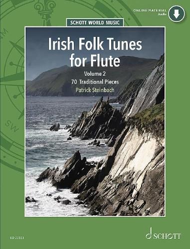 Cover image for Irish Folk Tunes for Flute: Volume 2