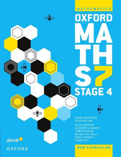 Cover image for Oxford Maths 7 Stage 4 Student Book+obook pro
