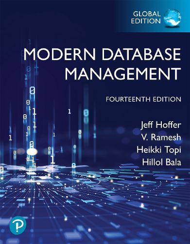 Cover image for Modern Database Management, Global Edition (Book)