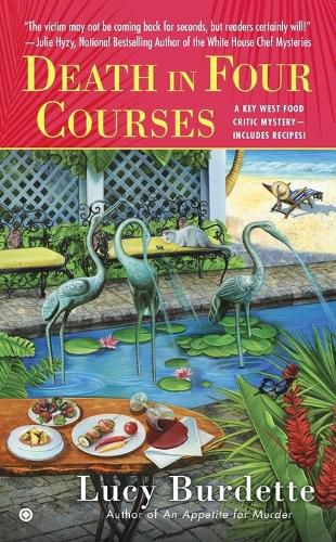 Cover image for Death in Four Courses: A Key West Food Critic Mystery