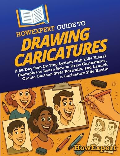 Cover image for HowExpert Guide to Drawing Caricatures