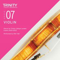 Cover image for Trinity College London Violin Exam Pieces 2020-2023: Grade 7 CD