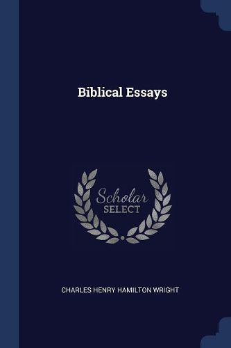 Cover image for Biblical Essays