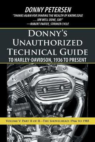 Cover image for Donny's Unauthorized Technical Guide to Harley-Davidson, 1936 to Present