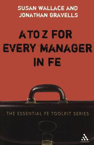 Cover image for A to Z for Every Manager in FE