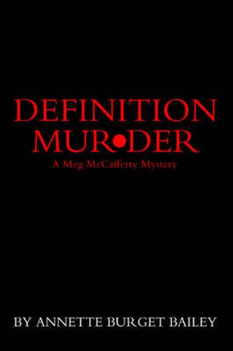 Cover image for Definition Murder: A Meg McCafferty Mystery