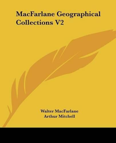 Cover image for MacFarlane Geographical Collections V2