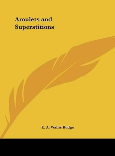 Cover image for Amulets and Superstitions