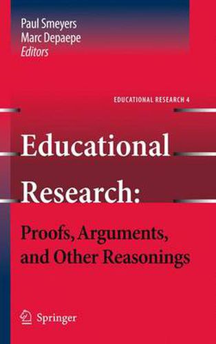 Cover image for Educational Research: Proofs, Arguments, and Other Reasonings