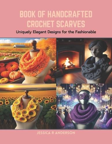 Book of Handcrafted Crochet Scarves